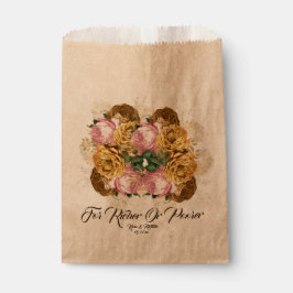 Minimalistische Bloemen Elegante Trouwgast Bedankzakje