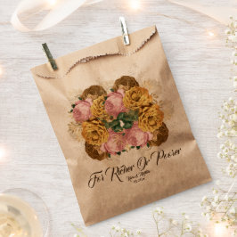 Minimalistische Bloemen Elegante Trouwgast Bedankzakje
