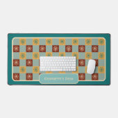 Minimalistische bloemen - Gecontroleerd in Fading  Bureaumat (Keyboard & Muis)