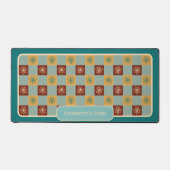 Minimalistische bloemen - Gecontroleerd in Fading  Bureaumat (Voorkant)