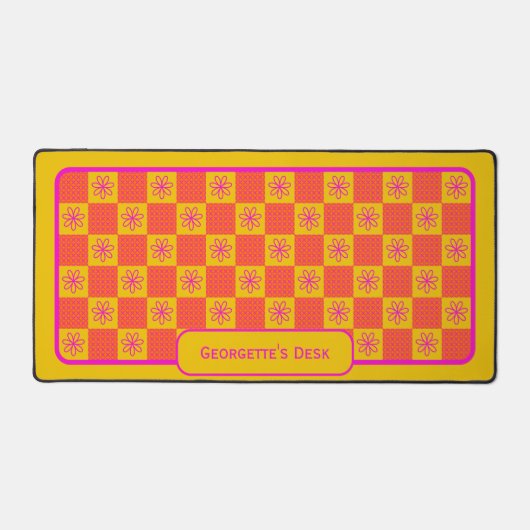 Minimalistische bloemen - Gecontroleerd in Popsicl Bureaumat (Voorkant)