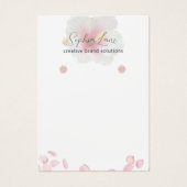 Minimalistische Bloemen Sieraden Display Kaart Sja (Voorkant)