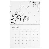 Minimalistische bloemencalender | Chic moderne pla Kalender (Mar 2027)