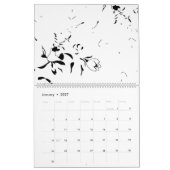 Minimalistische bloemencalender | Chic moderne pla Kalender (Jan 2027)