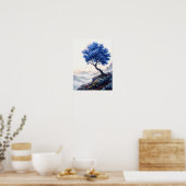 Minimalistische Bloemenposter Poster (Keuken)