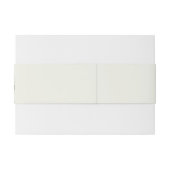 Minimalistische bloemige bruiloft  uitnodigingen wikkel (Achterkant Voorbeeld)