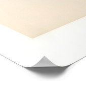 Minimalistische bloemige kunstprint beige, groen & poster (Hoek)