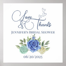 Minimalistische bloemige liefde en dank bruid 