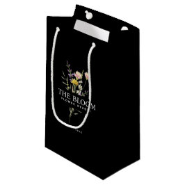 Minimalistische Bloemist Bloemenboetiek Bedrijf Klein Cadeauzakje