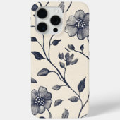 Minimalistische bloemlijn kunst - Elegante botanis Case-Mate iPhone Case (Achterkant)