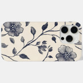 Minimalistische bloemlijn kunst - Elegante botanis Case-Mate iPhone Case (Achterkant (horizontaal))