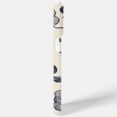 Minimalistische bloemlijn kunst - Elegante botanis Case-Mate iPhone Case (Achterkant / Rechts)