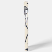 Minimalistische bloemsierkunst - Elegante botanisc Case-Mate iPhone Case (Achterkant / Links)