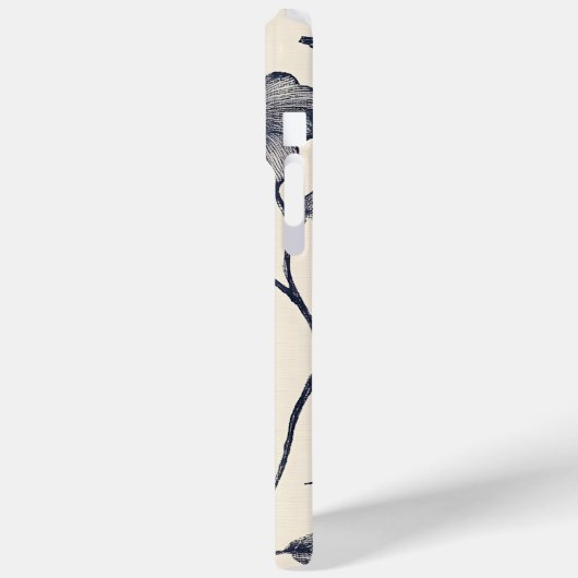 Minimalistische bloemsierkunst - Elegante botanisc Case-Mate iPhone Case (Achterkant / Links)