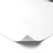 minimalistische bloesem poster (Hoek)