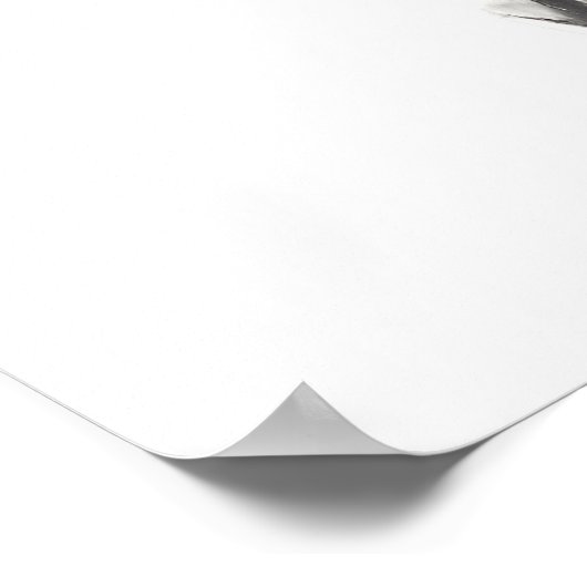 minimalistische bloesem poster (Hoek)