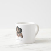 Minimalistische Blush Heart - Je bent genoeg - Espresso Kop (Voorkant rechts)