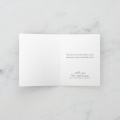 Minimalistische Blush Roze & Goud Vrolijk Kerstfee Feestdagen Kaart (Binnen)