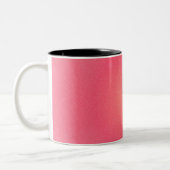 Minimalistische Blush Roze Keramische Mok (Links)