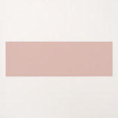 Minimalistische Blush Yoga Mat (Achterkant (horizontaal))