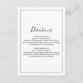 Minimalistische boeken voor Baby Kaart (Voorkant)