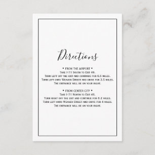 Minimalistische Boeken voor Baby Kaart