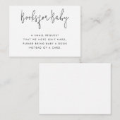 Minimalistische Boeken voor de Kaart van het Tusse (Voorkant / Achterkant)