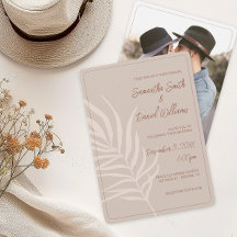 Minimalistische Boheemse foto bruiloft