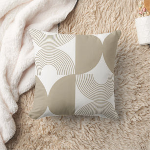 Minimalistische Boho Abstracte Geometrische Boog P Kussen