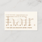 Minimalistische Boho Boho Brown Beauty Loyalty Kaa (Achterkant)