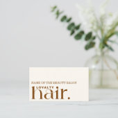 Minimalistische Boho Boho Brown Beauty Loyalty Kaa (Staand voorkant)