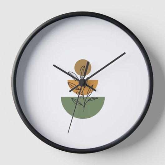 Minimalistische Boho Botanische Lijnkunst - Aardse (Voorkant)