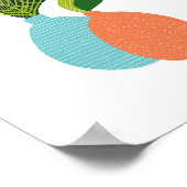 Minimalistische Boho Botanische Potplant Kunst Poster (Hoek)