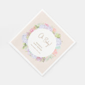 Minimalistische Boho Cactus woestijn Oh Baby showe Servet (Hoek)