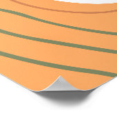 Minimalistische Boho Chic Botanische Vaas Art Post Poster (Hoek)