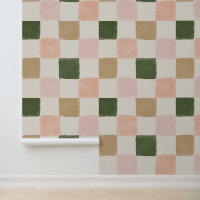 Minimalistische boho chique Waterverf wallpaper