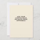 Minimalistische Boho Floral Moederdag Kaart Otter (Achterkant)