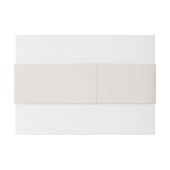 Minimalistische Boho-herfst bloemige bruiloft Uitnodigingen Wikkel (Achterkant Voorbeeld)