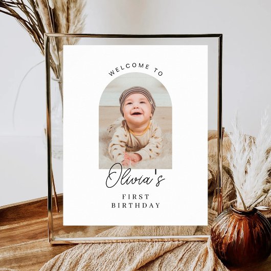 Minimalistische Boho Jongen Meisje ELK LEFTFTIJD V Poster