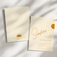 Minimalistische Boho kleine straal van zonneschijn