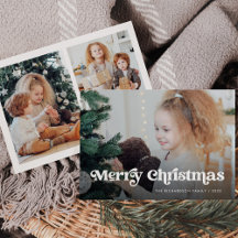 Minimalistische Boho / Merry Christmas Multi Foto