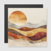 Minimalistische Boho Natuur - Warm Earth Tones (Voorkant / Achterkant)