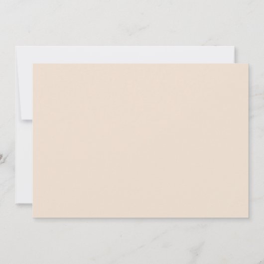 Minimalistische Boho Pampas grass sparen de Datum Kaart (Achterkant)