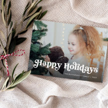 Minimalistische Boho / Prettig Kerstfeest met Foto