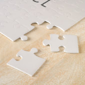 Minimalistische Boho Rainbow-tekening Persoonlijke Legpuzzel (Zijkant)