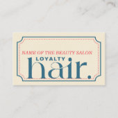 Minimalistische Boho Retro Blue Beauty Loyalty Kaa (Voorkant)