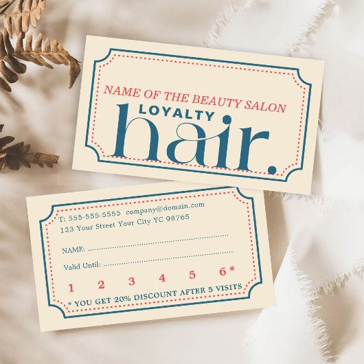 Minimalistische Boho Retro Blue Beauty Loyalty Kaa