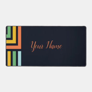 Minimalistische Boho Road Abstract Stromen Bureaumat