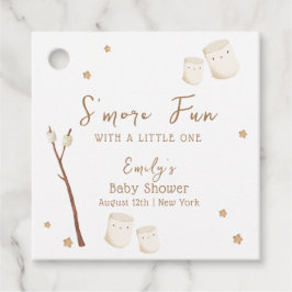 Minimalistische Boho S'more Fun Stars Baby shower Bedankjes Labels
