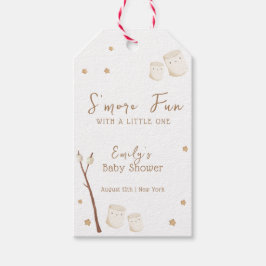 Minimalistische Boho S'more Fun Stars Baby shower Cadeaulabel